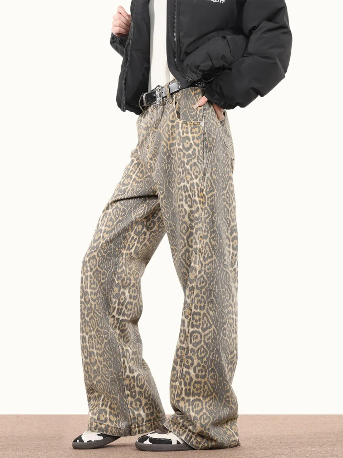 Ava Leopard Pants