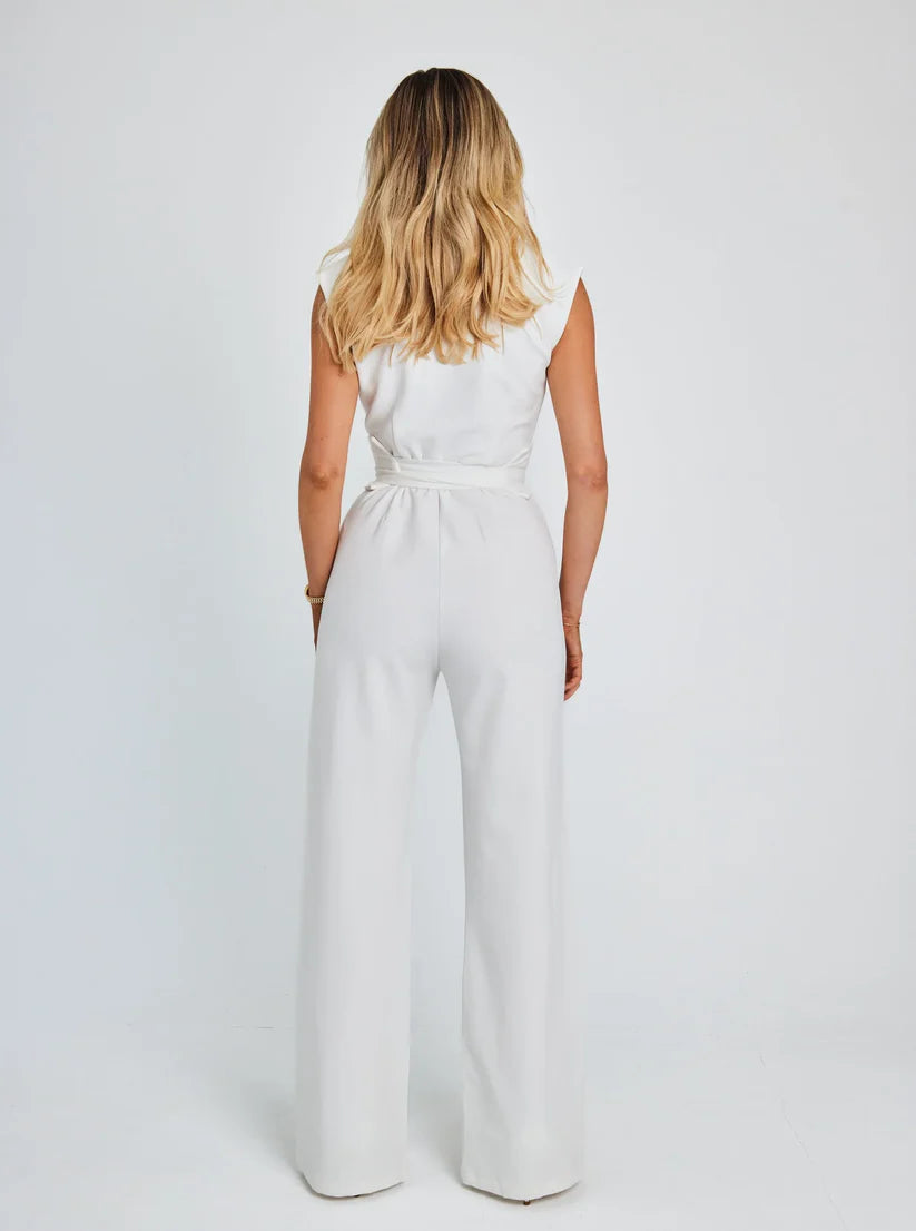 Elegant White Jumpsuit